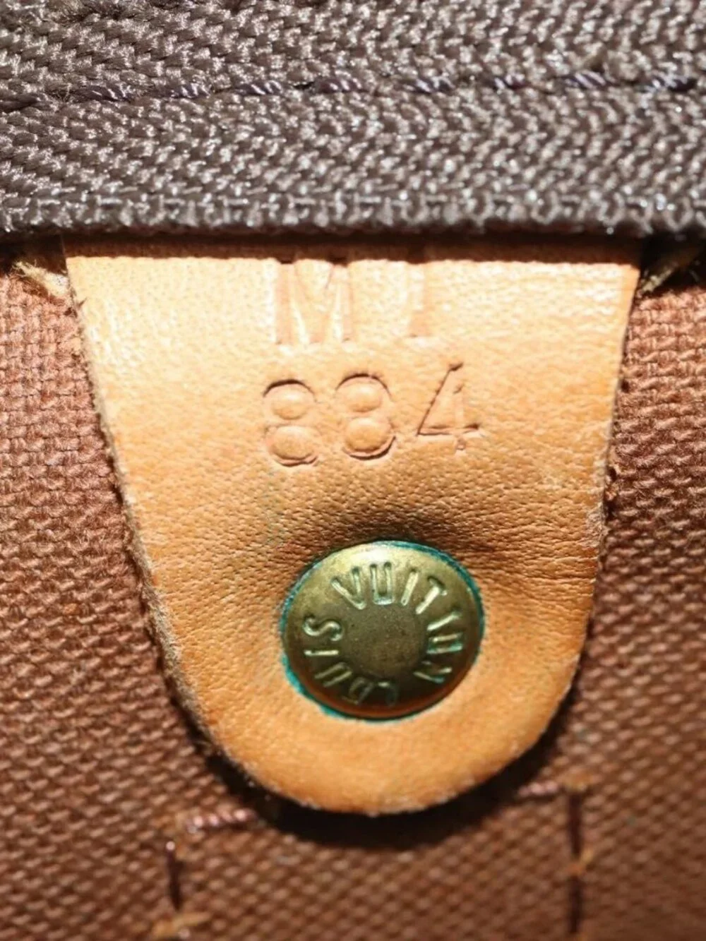 LOUIS VUITTON Monogram Keepall 55 Boston Bag M41424 LV Auth ka4321